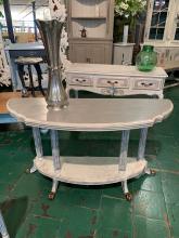 Hand painted console table