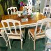 Hand Painted Annie Sloane Table and Chairs