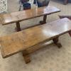 Pair of benches